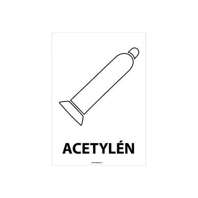 ACETYLÉN, plast 2 mm, A5