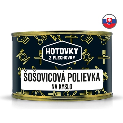 Hotovky z Plechovky Šošovicová polievka na kyslo 400 ml