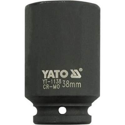 bit 3/4 rázový šestihranný hluboký, 38 mm, CrMo, Yato