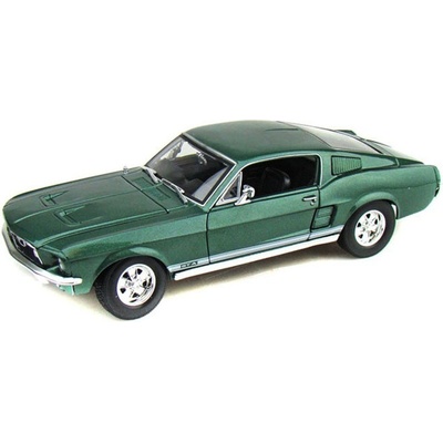 Maisto Ford Mustang Fastback 1967 zelená metalíza 1:18