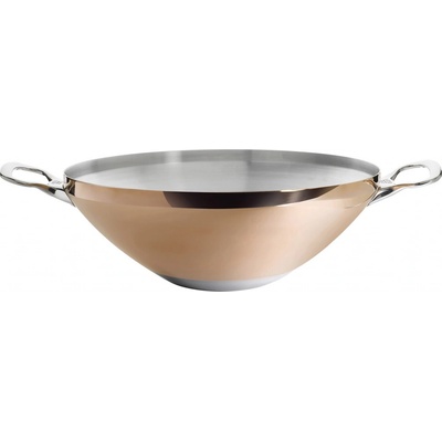 de Buyer Měděný Wok na indukci 32 cm