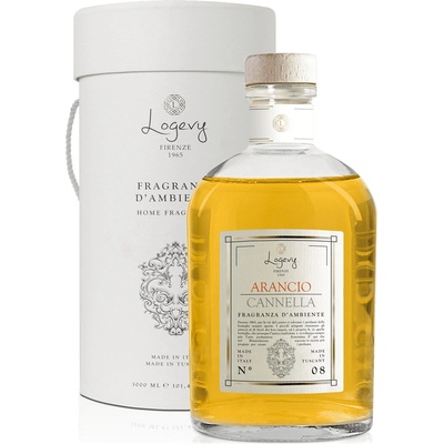 Logevy Firenze 1965 Logevy aroma difuzér s tyčinkami Arancio Cannella Pomeranč a skořice 250 ml