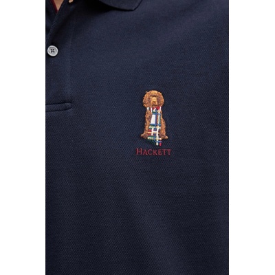 Hackett London Памучна тениска с яка Hackett London (HM5600028)