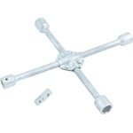 STELS Усилен кръстат ключ за джанти stels 14249, 17/19/21/22 мм, с преходник 1/2″