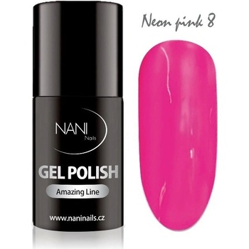 NANI Gel lak Amazing line Neon Pink 5 ml