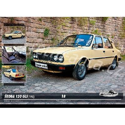 Pohlednice č. 18 - ŠKODA 120 GLS (1982)