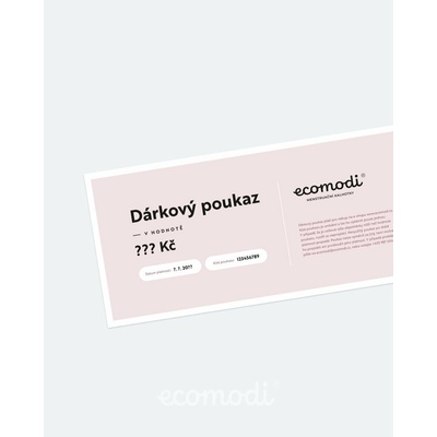 Dárkový poukaz - elektronický 5000 Kč