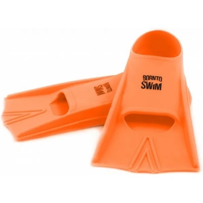 BornToSwim junior short fins orange s