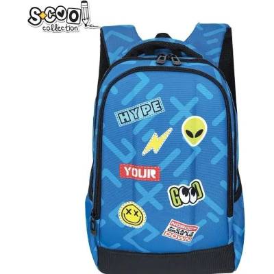 S-Cool Ученическа, ергономична раница scool emoticon, 3d eva17 л