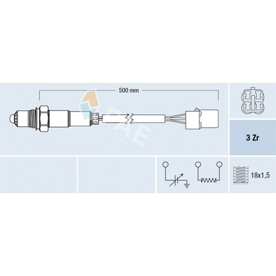 Lambda sonda FAE 77479