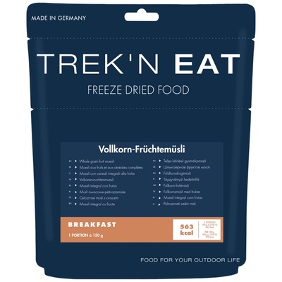 Trek’n Eat Пълнозърнесто мюсли с плодове Цвят: син