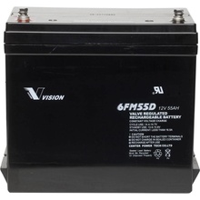 Vision 6FM55DX 12 V 55 Ah