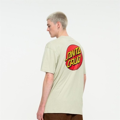 Santa Cruz Classic Dot Chest t-shirt Nickel NICKEL