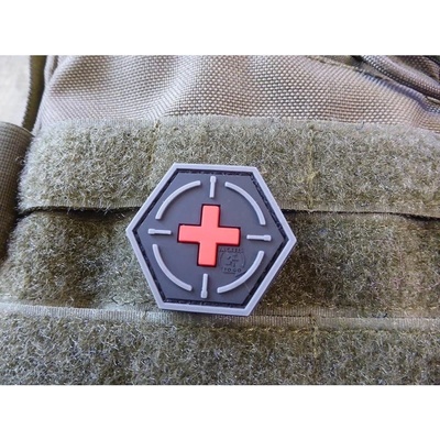 JACKETS TO GO Nášivka MEDIC RED CROSS plastová velcro