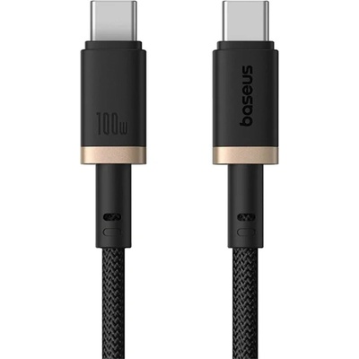 Baseus P10377803U01-01 USB-C/USB-C, 100W, 1m, černý, červený