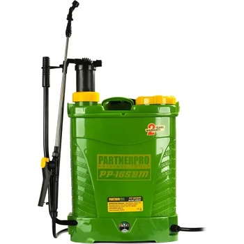 PartnerPro Комбинирана пръскачка електрическа/ръчна, 12V/8Ah PP-16SBM 16 л, 2 в 1 PARTNERPRO (PP-16SBM)