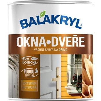 Balakryl Okna a dveře 0,7 kg bílá
