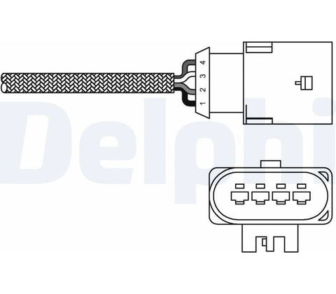 Lambda sonda DELPHI ES20303-12B1 ES20303-12B1