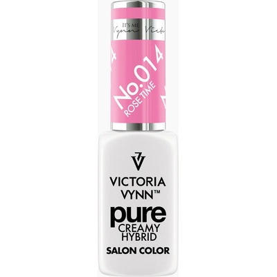 VICTORIA VYNN Hybridní gel lak PURE CREAMY HYBRID 014 Rose Time 8 ml