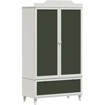 vidaXL Креативно съхранение за деца ROROS Бяло 90 x 45 x 165 см (42003034)