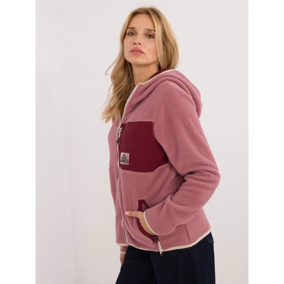 Sublevel dámská fleecová mikina d20001m02671a3-pink růžová
