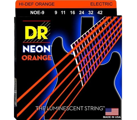DR Strings DR Neon Orange 9