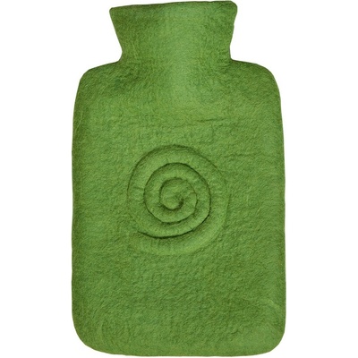 Hugo Frosch Classic Spiral, plstěný obal z 100 % ovčí merino vlny, zelený (0711.0)