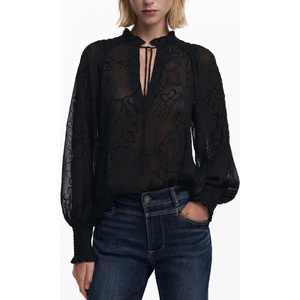 Desigual Дамска риза с дълги ръкави desigual, Размер xs, Цвят Черен (25wwbw05_ne2000)
