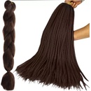 Soulima 23567 Syntetické copánky na vlasy hnědé