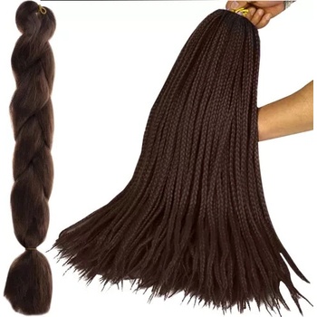 Soulima 23567 Syntetické copánky na vlasy hnědé