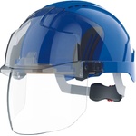 ČERVA EXPORT IMPORT a. s JSP EVO VISTA Shield M/Peak WR / Предпазна каска с вградена защита за очите и лицето - синя (0601014340999)