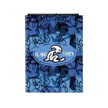 El Niño Папка с пръстени El Niño Roller Син Черен A4 26 x 33.5 x 2.5 cm