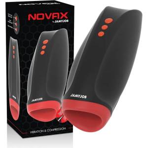  Мастурбатор, вибриращ и засмукващ - Novax Masturbator (D-229300)