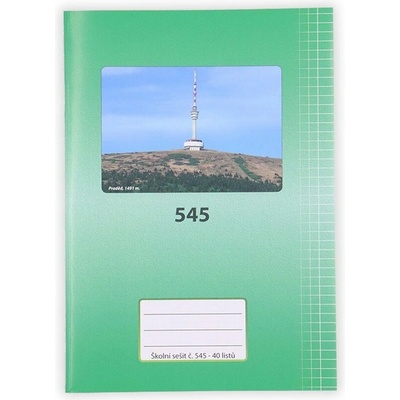 PAPÍRNA MARTINÍK 545 A5 štvorčekovaný
