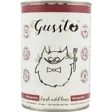 GUSSTO Cat Fresh Wild Boar 400 g