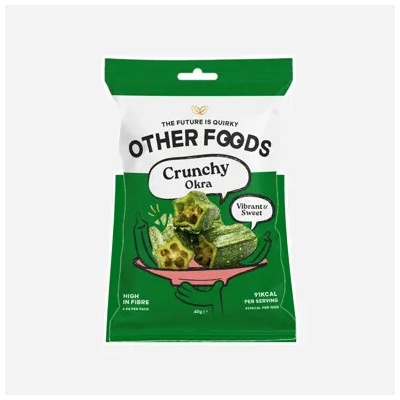 Other foods Křupavé okra chipsy 40 g