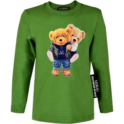 Dievčenské tričko Medvedí Kamoši béžová