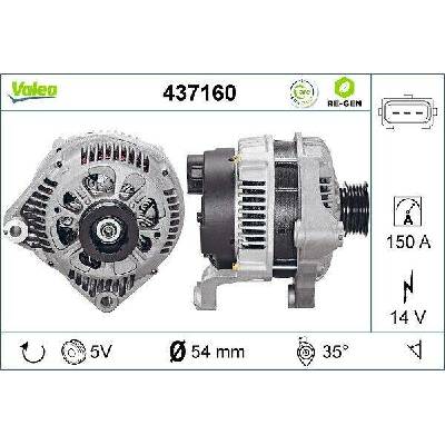 Generátor VALEO 437160