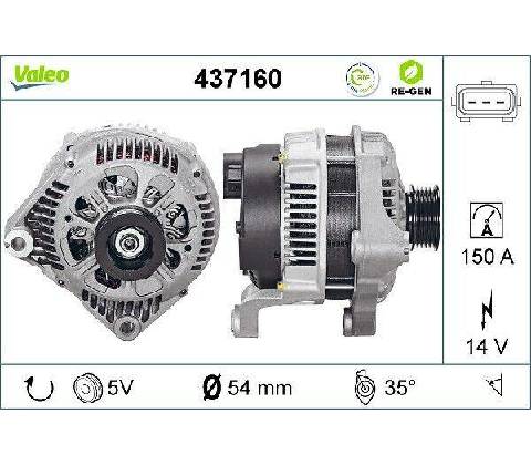 Generátor VALEO 437160