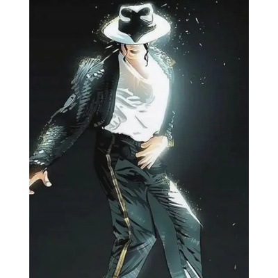 Norimpex - Puzzle Diamant painting: Michael Jackson in concert 30x40cm - 1 - 39 piese
