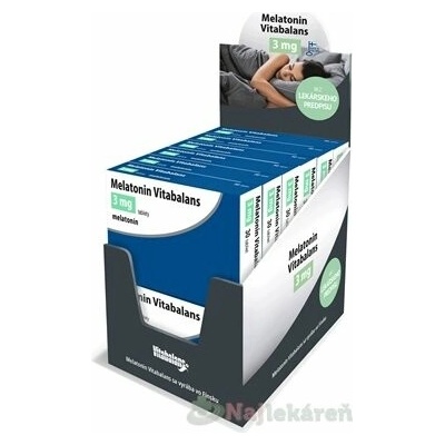 Melatonin Vitabalans 3 mg tablety tbl. 12 x 30 x 3 mg