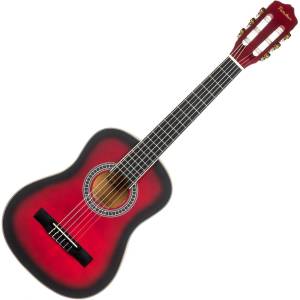 Pasadena PC-10-1/2 Red Burst Класическа китара с размер 1/2