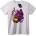 NOONEBRAND Тениска Морско чудовище - 2XL, White