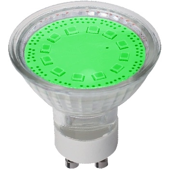 Image 1 of ELMARK Led ЛАМПА smd2835 3w gu10 230v 3000k ЗЕЛЕНА (99led599)