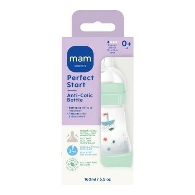 Mam Láhev Anti Colic mix barev 160 ml