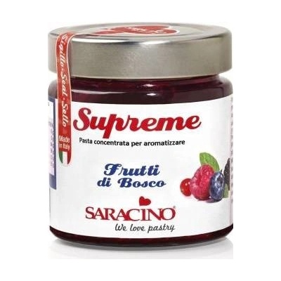 Saracino Supreme ochucovací pasta Wild Fruits - Lesní ovoce 200 g