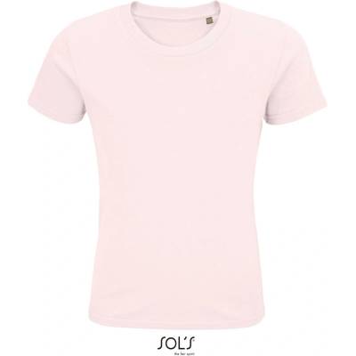 SOL's Collection Tričko Pioneer Kids, bio bavlna, dětské, krátký rukáv COT25357813587-pale pink 10 roků Růžová pale