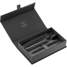 Parker 1502/3297610 IM Achromatic Black BT sada dárková sada kuličkové tužky v kazetě s pouzdrem