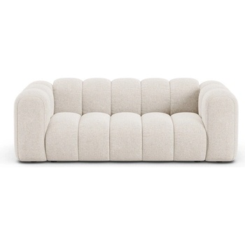 Micadoni Кремав шенилов диван 200 cm Lupine - Micadoni (MIC_2S_214_F1_LUPINE1)