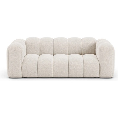 Micadoni Кремав шенилов диван 200 cm Lupine - Micadoni (MIC_2S_214_F1_LUPINE1)